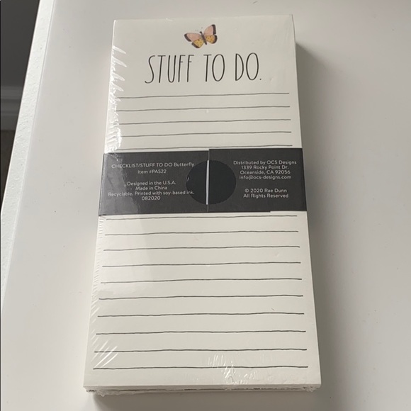 New Rae Dunn Notepad set - Picture 2 of 2